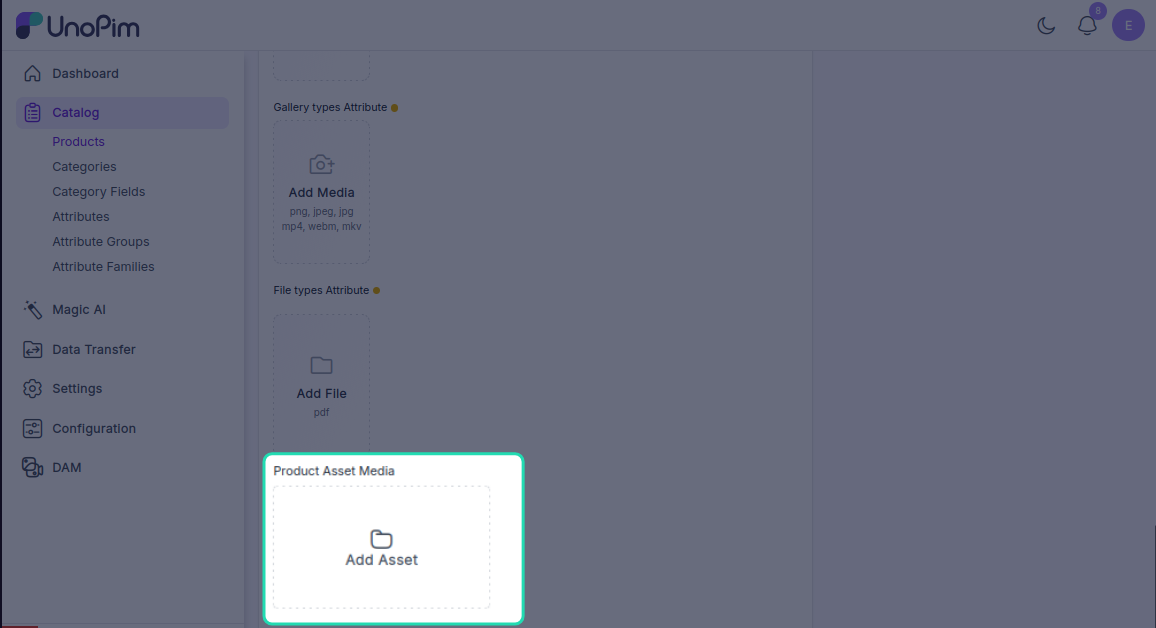 Add Assets