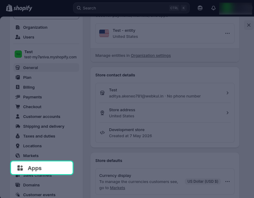 Shopify Apps and Sales Channels