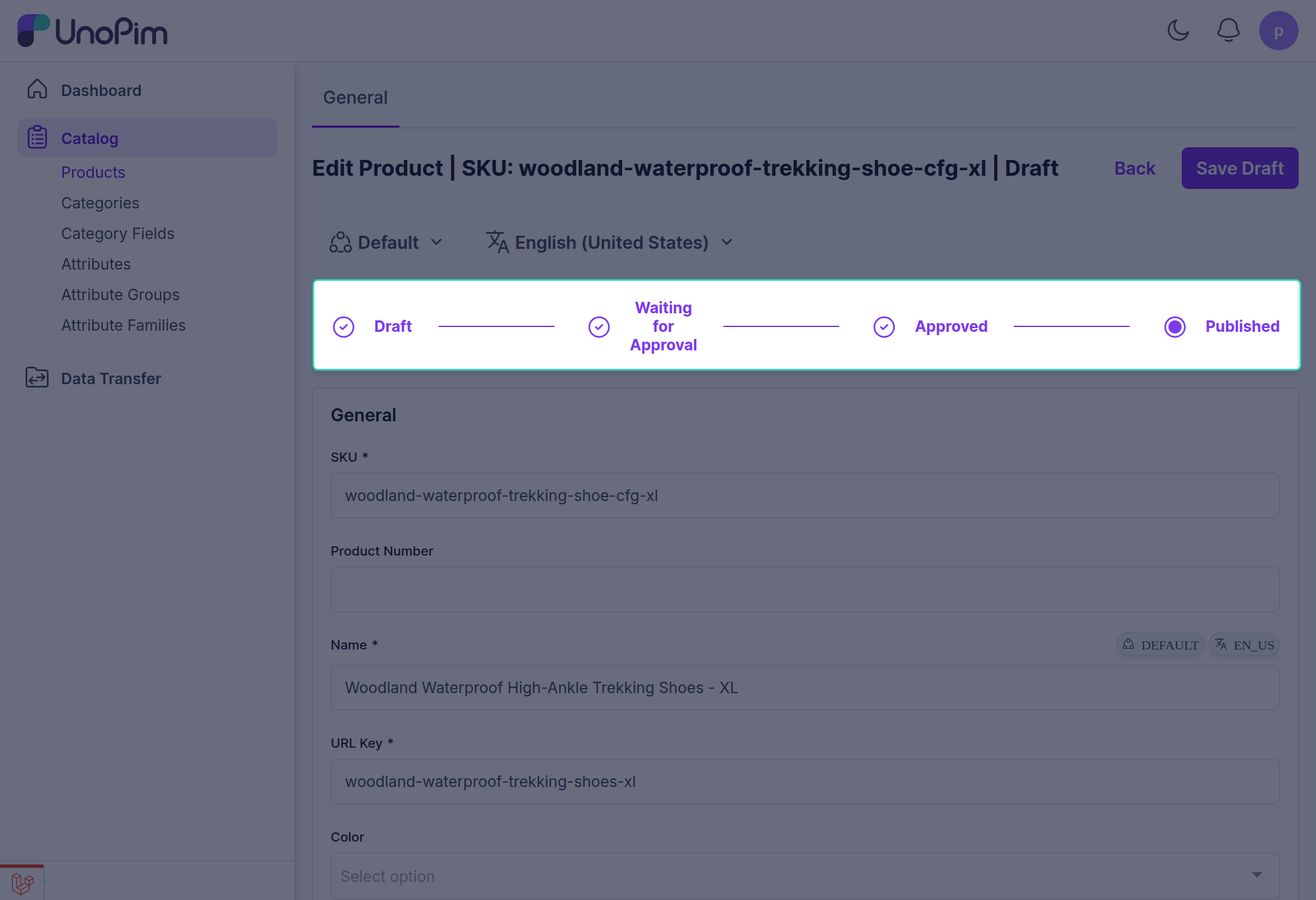 Approval Requests Section