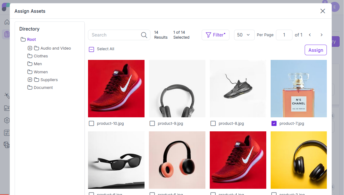 Asset Picker