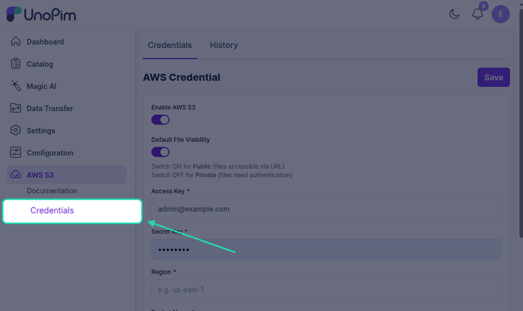 Configuration Access