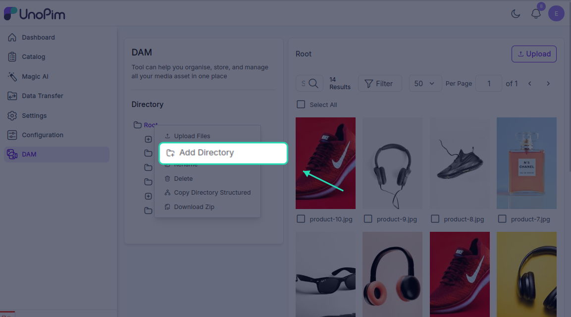Add Directory