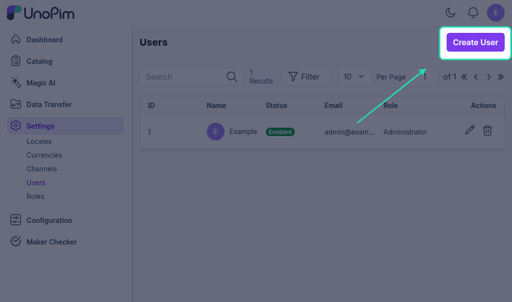 Assign Roles
