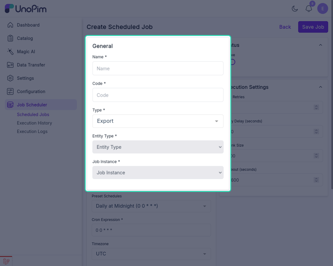 General Settings