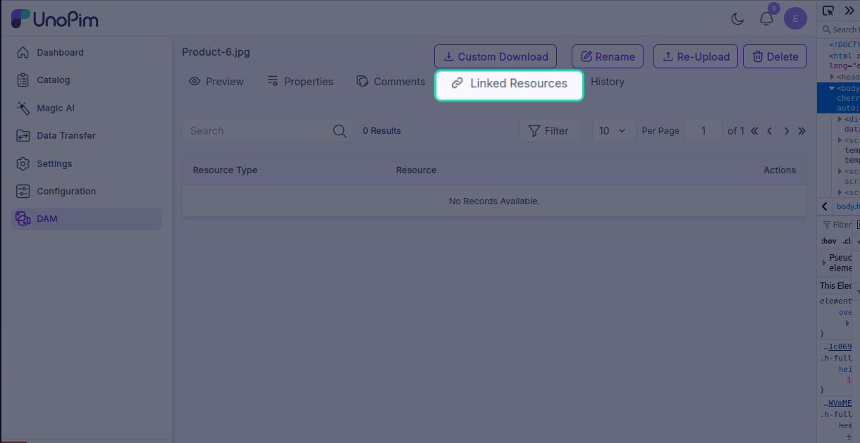 Linked Resources