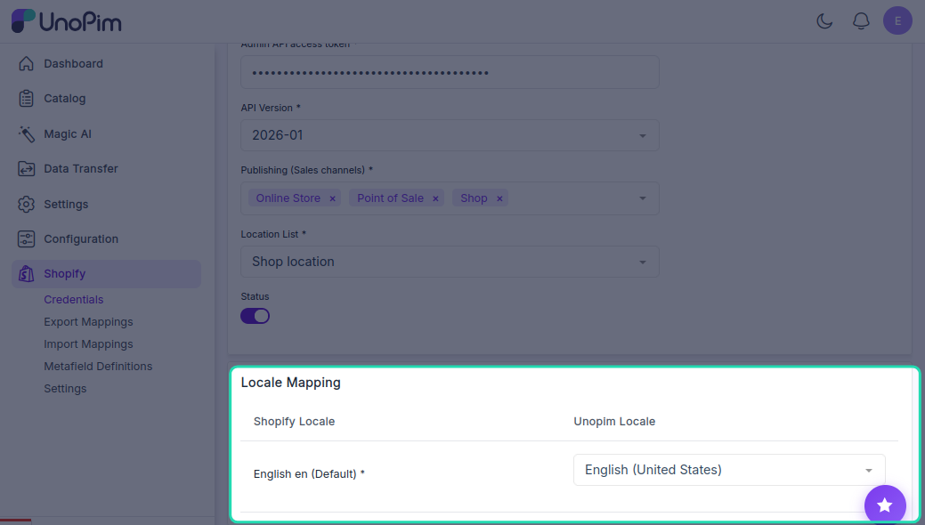 Locale Mapping