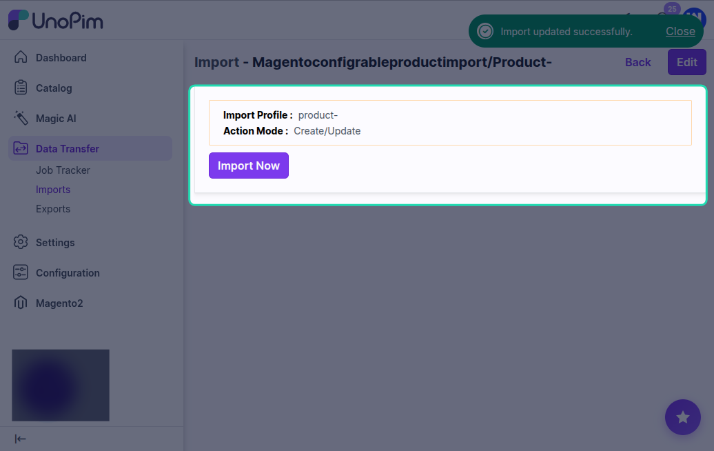 Import Configurable Products