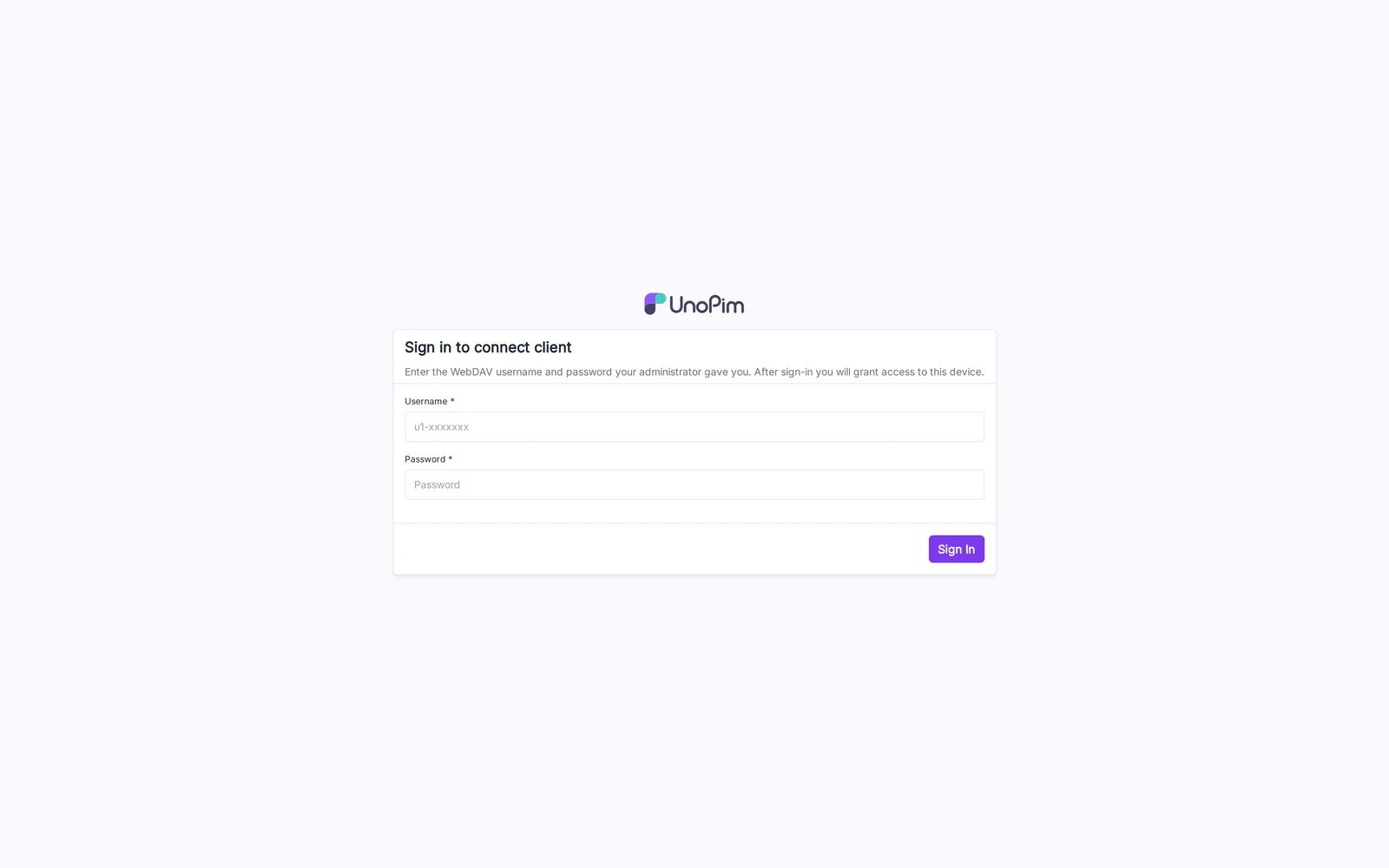 Login