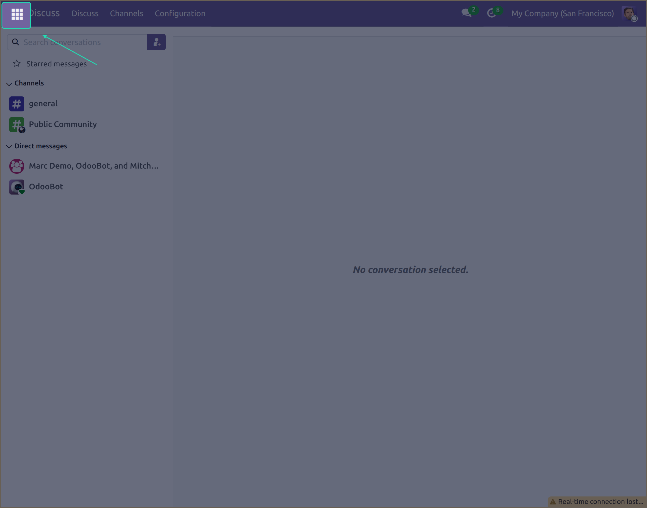 Odoo Dashboard