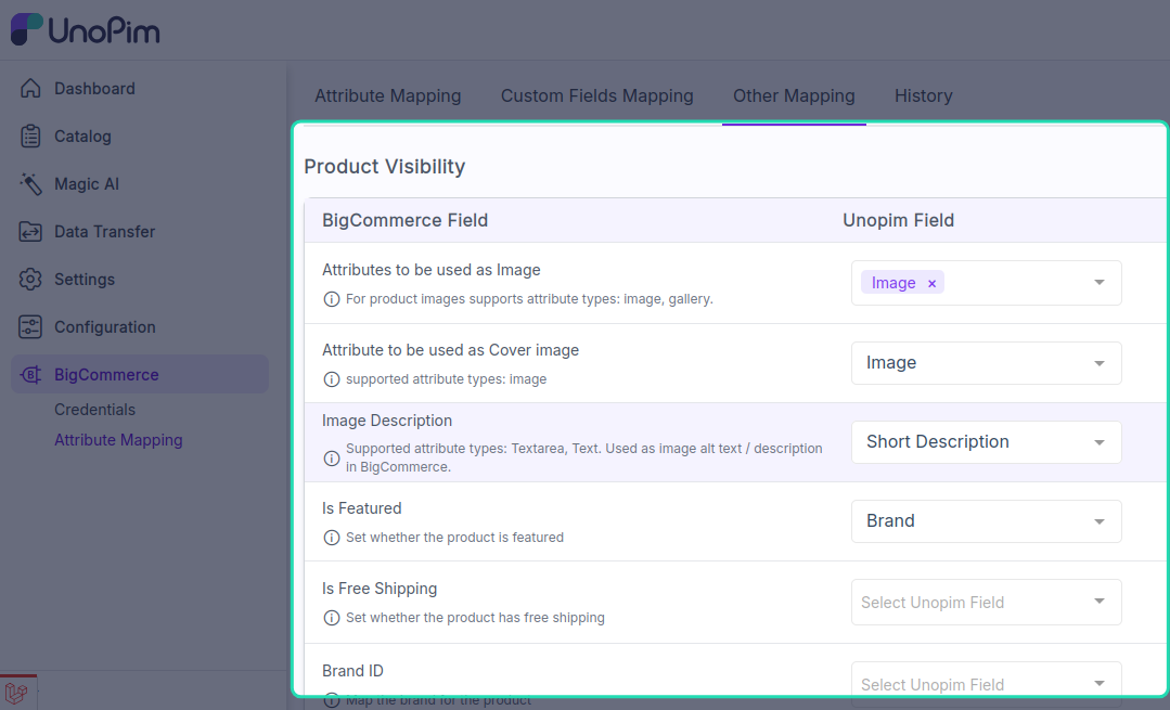 Other Mapping page