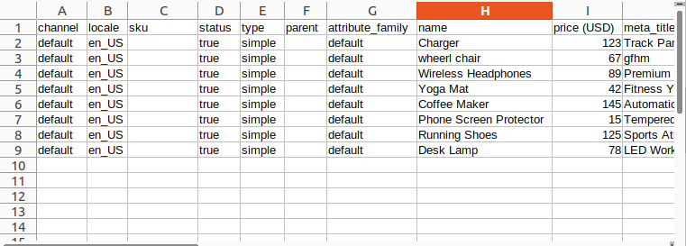Import File Example
