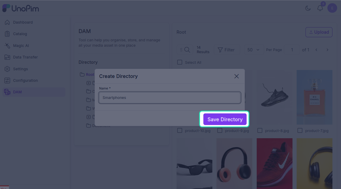 Save Directory