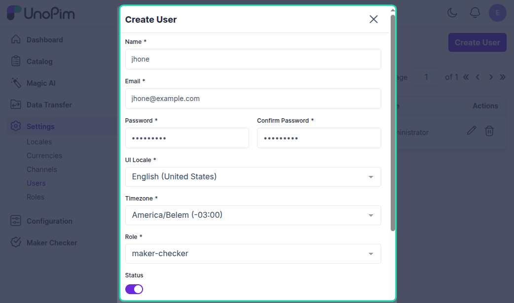 Assign Roles